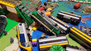 Lego Train Crashes #2