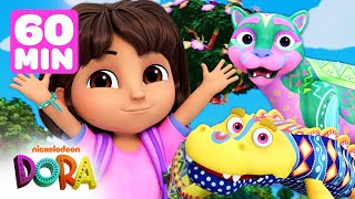 Dora and Boots Meet Magical Creatures! \u0026 More Brand New Full Episodes #2 | 1 Hour | Dora \u0026 Friends