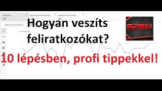 Hogyan veszíts feliratkozókat? |  10 lépés, profi tippekk,garantált eredmény