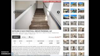 2144 E Foothill Drive Phoenix, AZ Remodeled home with pool for Sale