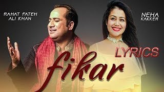 Fikar - Rahat Fateh Ali Khan , Neha Kakkar , Badshah | Do Dooni Panj | Release 11 Jan 2019