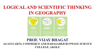 Logical and Scientific Thinking in Geography by Prof. (Dr.) Vijay Bhagat (2024)