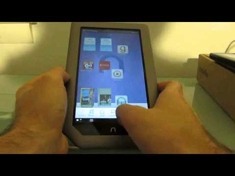 NOOK Tablet running Kindle, Amazon Appstore, and Go Launcher EX NOOK Tablet running Kindle, Amazon Appstore, and Go Launcher EX