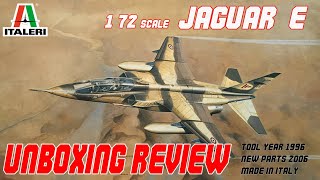 ITALERI 1/72 SEPECAT JAGUAR E UNBOXING REVIEW