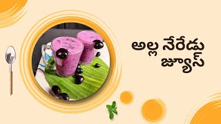 అల్ల నేరేడు పల్లతో జ్యూస్  Jamun juice / Easymaking / Lifestylevlogs