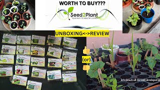 இந்த விதை வாங்கலாமா??🤔Seed2plant UNBOXING and REVIEW |WORTH TO BUY!! #unboxing #review @seed2plant