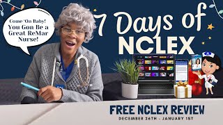 Seven Days of NCLEX | FREE NCLEX Review | Day #2 of 7