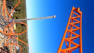 Steel Taipan Spinning Back Seat POV - Dreamworld Gold Coast