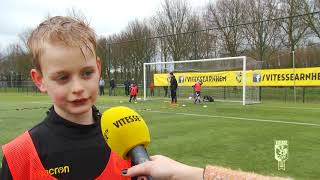 Vitesse Voetbalschool on Tour bij DVV Duiven
