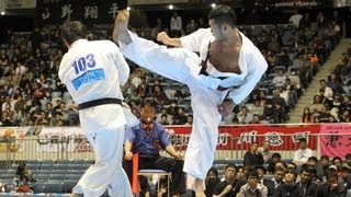 【新極真会】第44回全日本空手道選手権大会　男子準々決勝4 SHINKYOKUSHINKAI