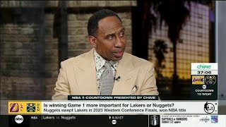 Lakers will steal Game 1 vs Nuggets - Stephen A. Smith trusts DLo & Anthoy Davis showout to win