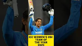 ICC Women's ODI Team of the year 2024#ICC #ODIs #LauraWolvaardt