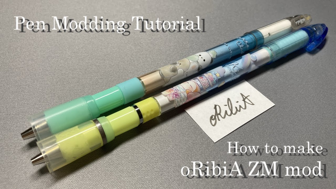 Pen Modding Tutorial Oribia Zm Mod Youtube