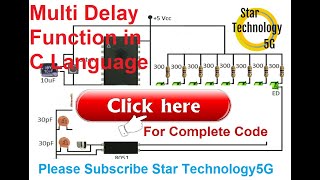 Microcontroller 8051 Project 07 Multi Delay Function