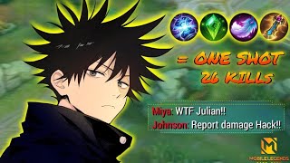 JULIAN SILENT EDGE SKIN IS FINALLY BACK WITH JULIAN BEST 1 HIT BUILD