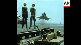 SYND 29-4-72 AIR STRIKES ON NORTH VIETNAM FROM AIRCRAFT CARRIER