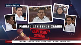 Cuplikan Sidang Pengadilan Ferdy Sambo - LAPORAN KHUSUS