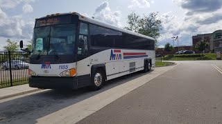 Flint MTA 2007 MCI D4500CT #1185 (RETIRED)