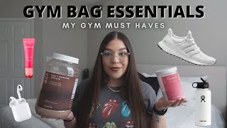 GYM ESSENTIALS | my gym bag essentials + must haves for 2022!