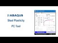 #39 ABAQUS Tutorial: Steel Material Generator