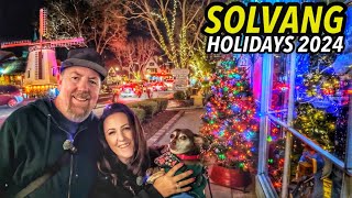 🎄Cozy Cottage Christmas in Solvang: Our Ultimate Town Adventure! + Everything We Ate and Shopping! 💫