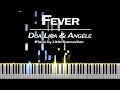 Dua Lipa & Angèle – Fever (Piano Cover) Tutorial by LittleTranscriber