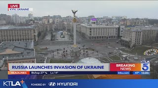 Crisis in Ukraine: Russian launches invasion