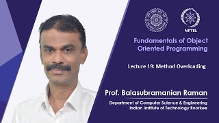 Lecture 19: Method Overloading
