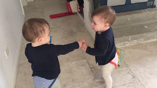 Twins fighting