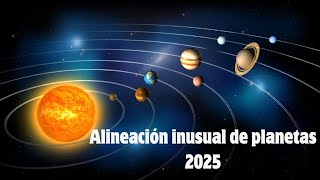 Alineación inusual de planetas 2025, hora, cómo y dónde ver