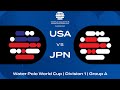 LIVE | USA vs Japan | Water Polo World Cup 2023 | Group A