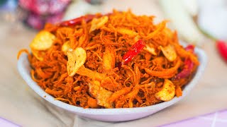 Khô Gà Bơ Tỏi Thơm Ngon, Nhâm Nhi Cực Đã | Feedy VN