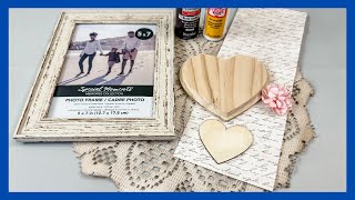 Rustic Heart Decor DIY || Dollar Tree DIY || Just 1 Quick Craft