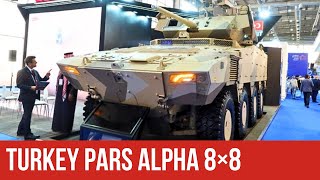 Turkey presented PARS ALPHA 8×8: a new generation armored personnel carrier