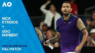 Nick Kyrgios v Ugo Humbert Full Match | Australian Open 2021 Second Round