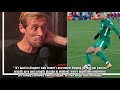 peter crouch responds when asked what level ederson could play in midfield at