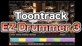 最高のドラムを簡単に。Toontrack EZDrummer 3 レビュー