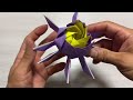 【折り紙】夏のお花☆ハスの花の折り方［origami］hass flower 簡単お花のおりがみ