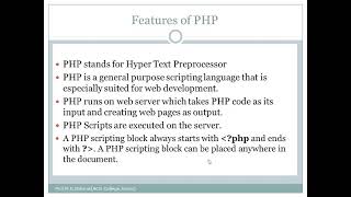 PHP Basics in Marathi