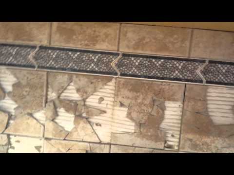Tile backsplash removal without drywall damage Tile backsplash removal without drywall damage