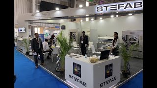 Stefab exhibits at the Laundrex show, Bengaluru 2019 as a 'Make-in-India' Sponsor.