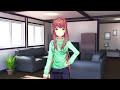 monika s special home date ddlc mods love u0026 shyness part 17