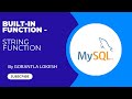 Part 11: Built in Function - String Function in MySql | #mysql