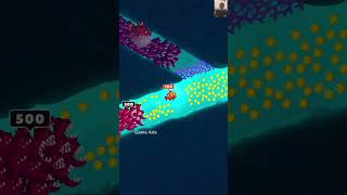 Fishdom ads mini game review new level update: Run away from big fish #games #gaming #funny