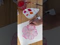 delicate rose painting in layered technique 🌸 abstractart arttherapy watercolorflowers