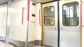 (返回之旅-膠扶手列車)港鐵港島綫(A159/A252)(A252)柴灣站至杏花邨行車片段