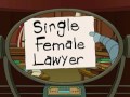 futurama single female lawyer intro