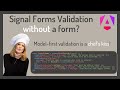Angular Signal Forms Without a Form: Model-First Validation Explained