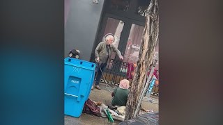 SF gallery owner arrested after spraying water on homeless woman