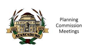 Planning Commission Meeting - May 7, 2024